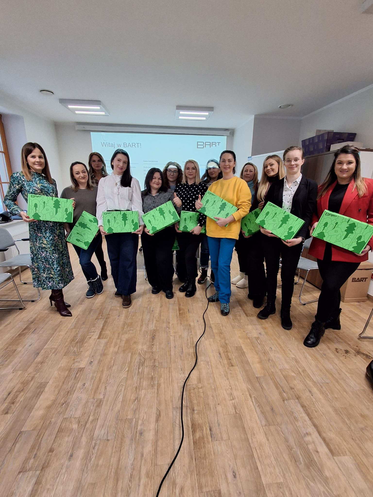 zdjęcie grupowe uczestników projektu