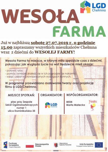 plakat wesoła farma
